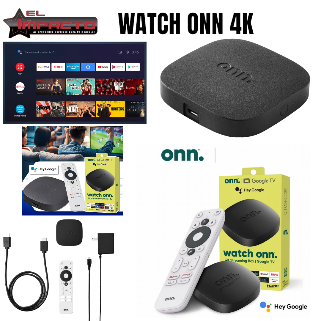 OnnTv Box 4k Streaming Convertidor Smart