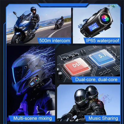 Intercomunicador Q58-max Bluetooth Casco
