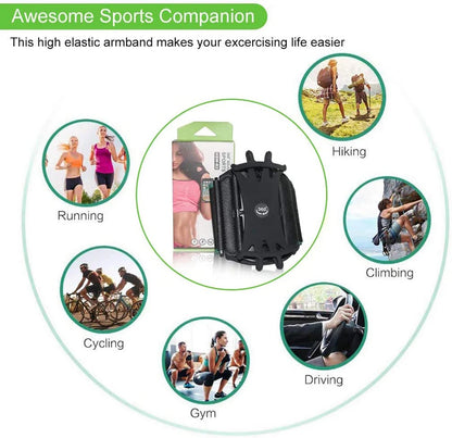 FlexArm | Brazalete Porta Celular 360° para Deporte y Uso Diario