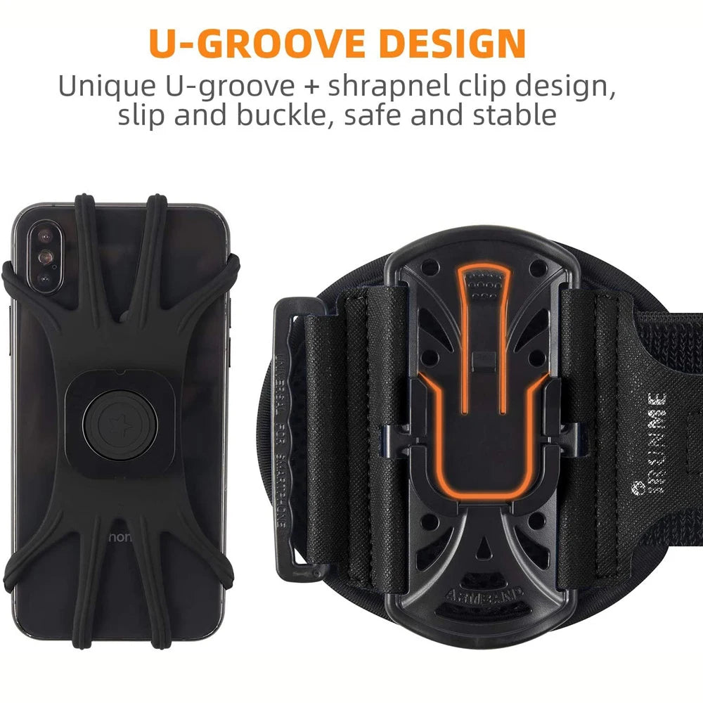 FlexArm | Brazalete Porta Celular 360° para Deporte y Uso Diario